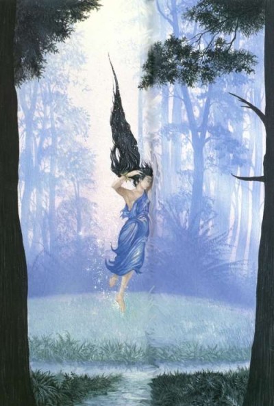 Luthien in the woods - Roger Garland